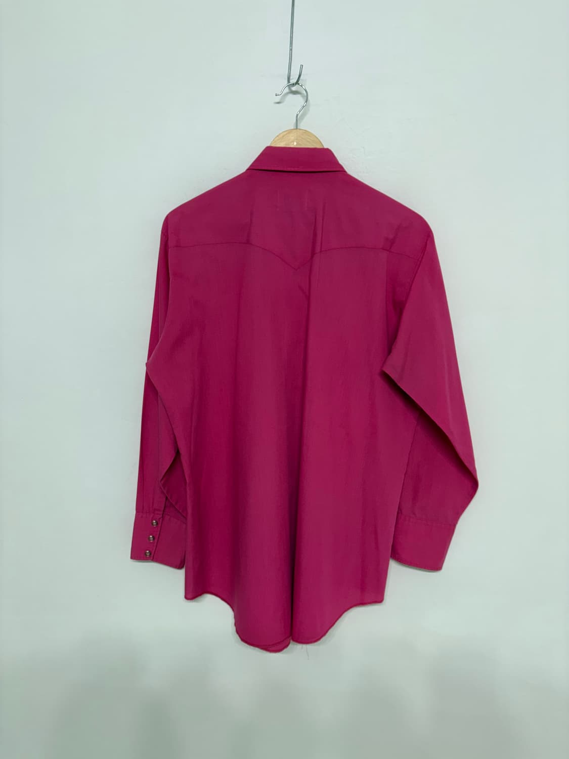 70's vtg H bar C faded Pink Western Shir 상품이미지9