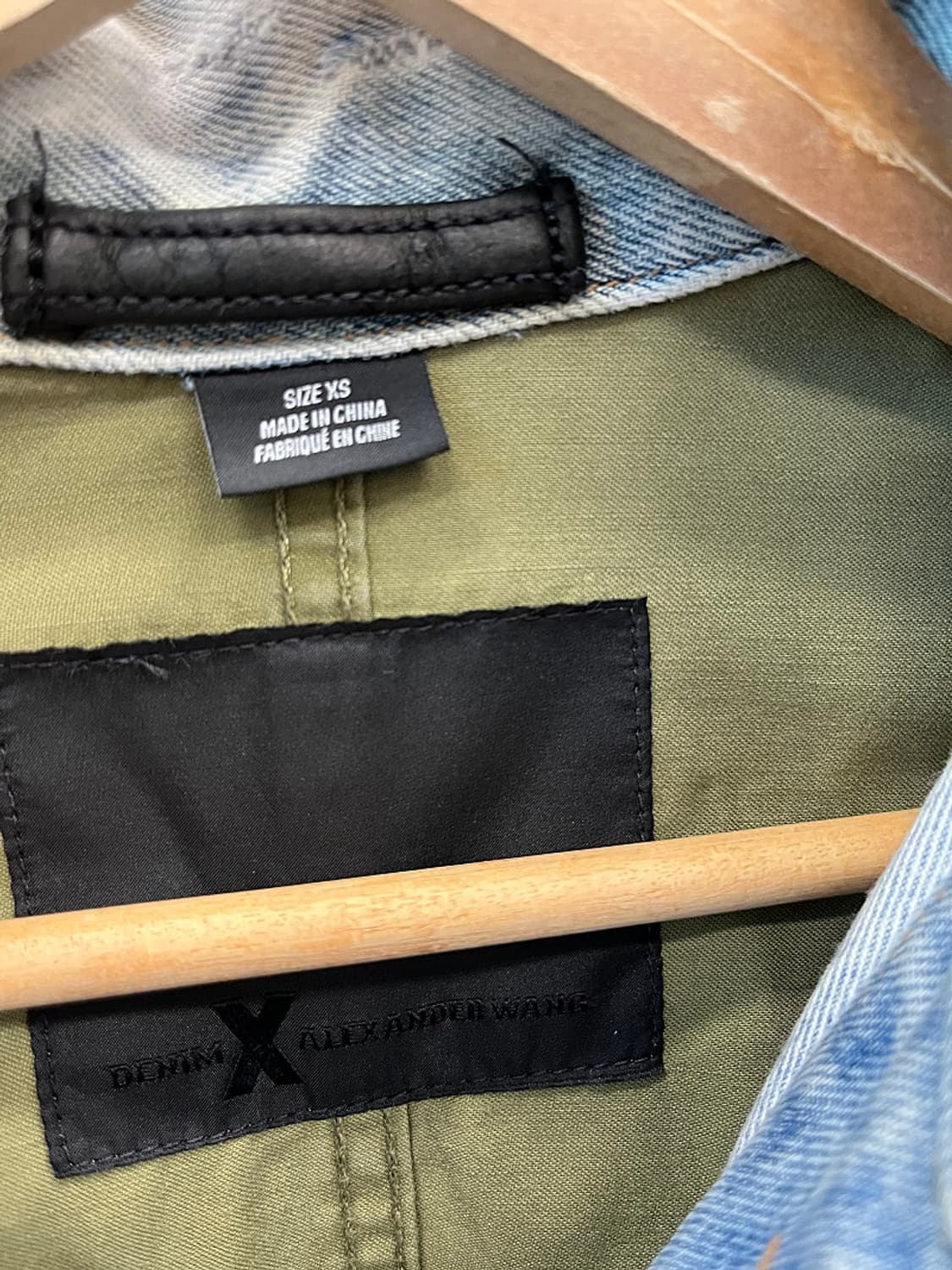 알렉산더왕 데님믹스 야상자켓  상품이미지5