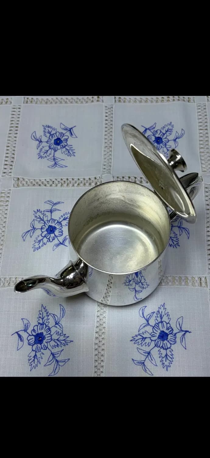 영국 셰필드 실버 티팟  상품이미지5