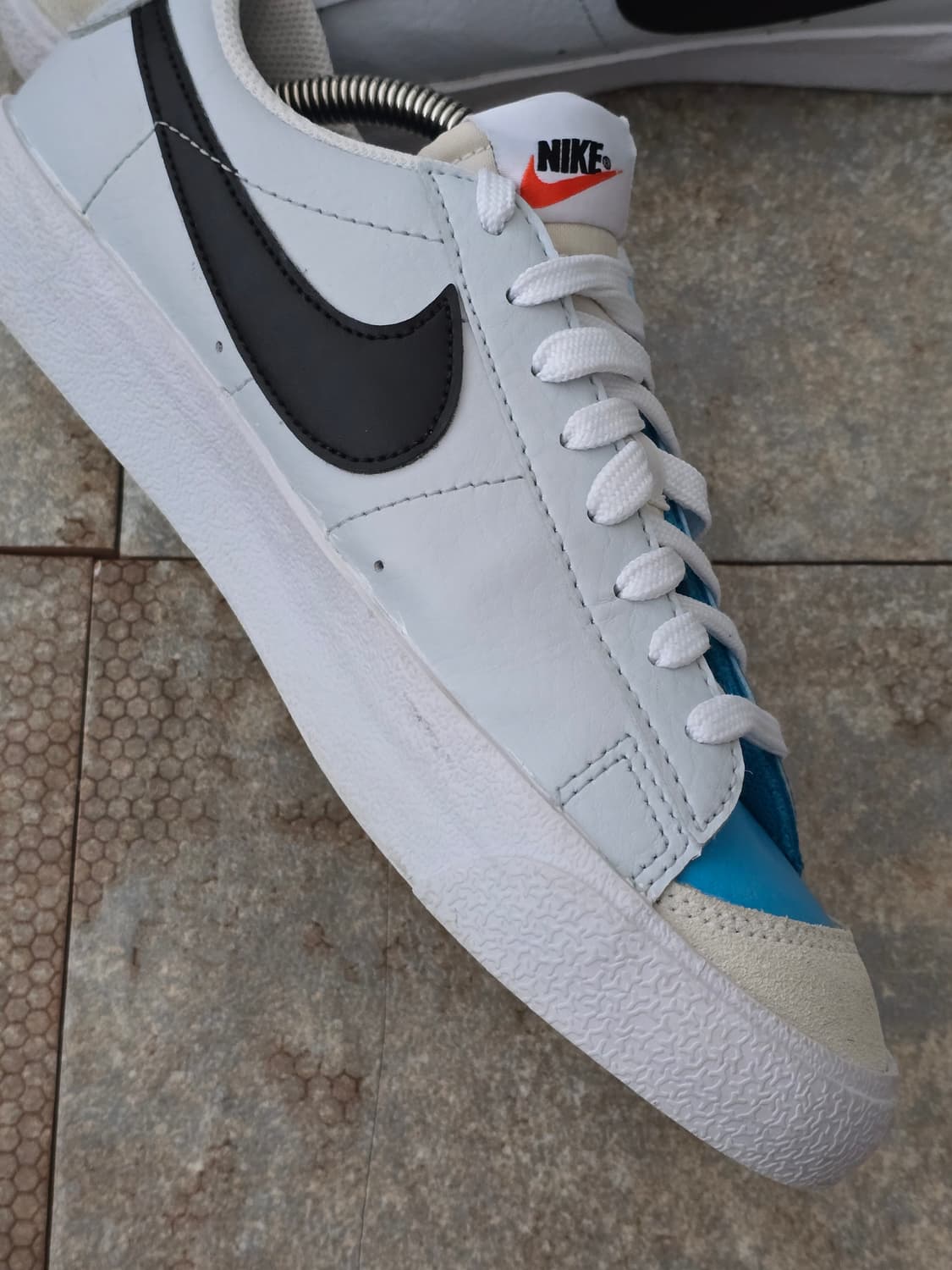 (245)나이키 블레이저 로우 77 블루 화이트 상품이미지5