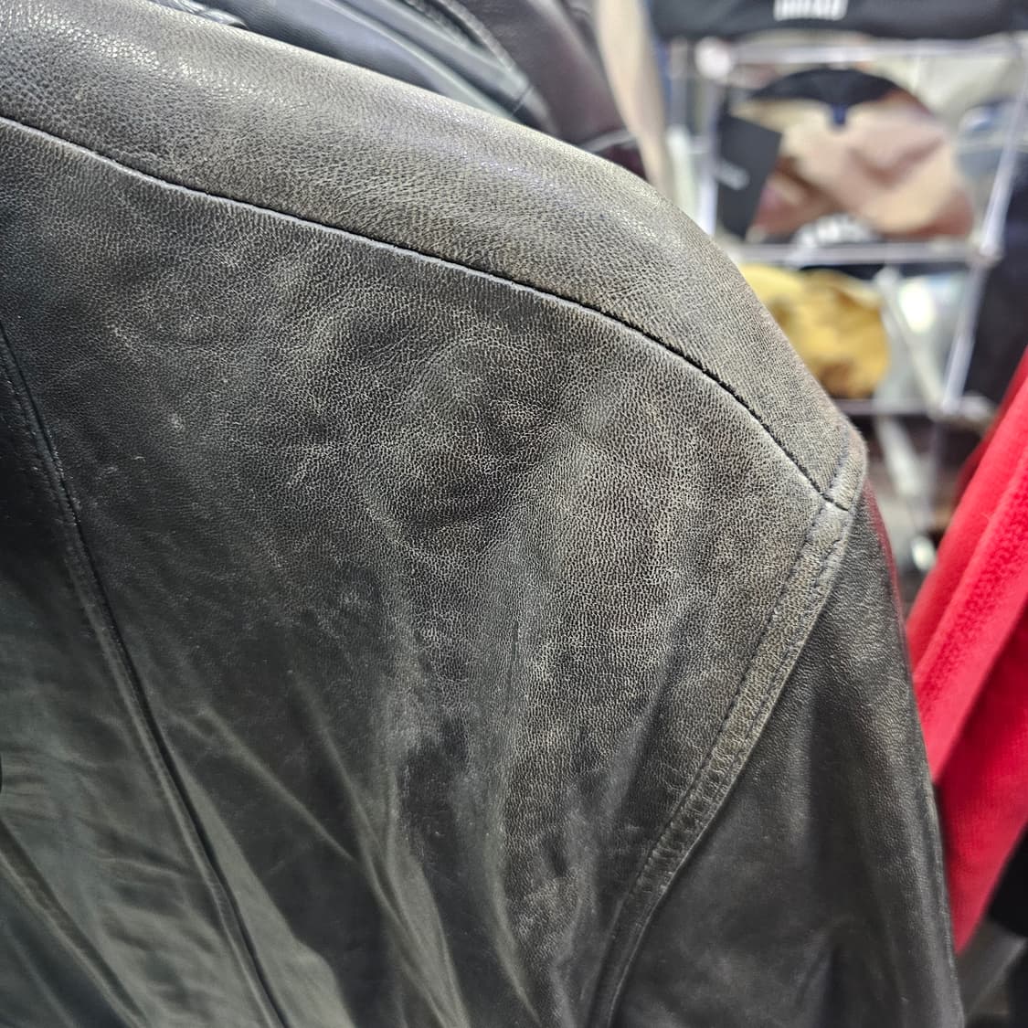 입생로랑 양가죽 자켓 상품이미지10