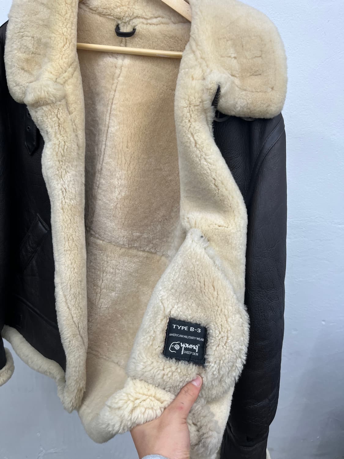 XL) U.S ARMY TYPE B-3 FILGHT JACKET 상품이미지2