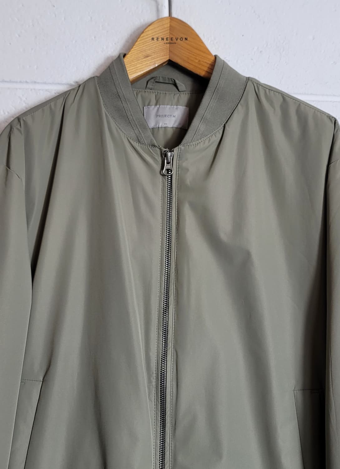 프로젝트엠 간절기 패딩 바머 블루종점퍼 판매 상품이미지3