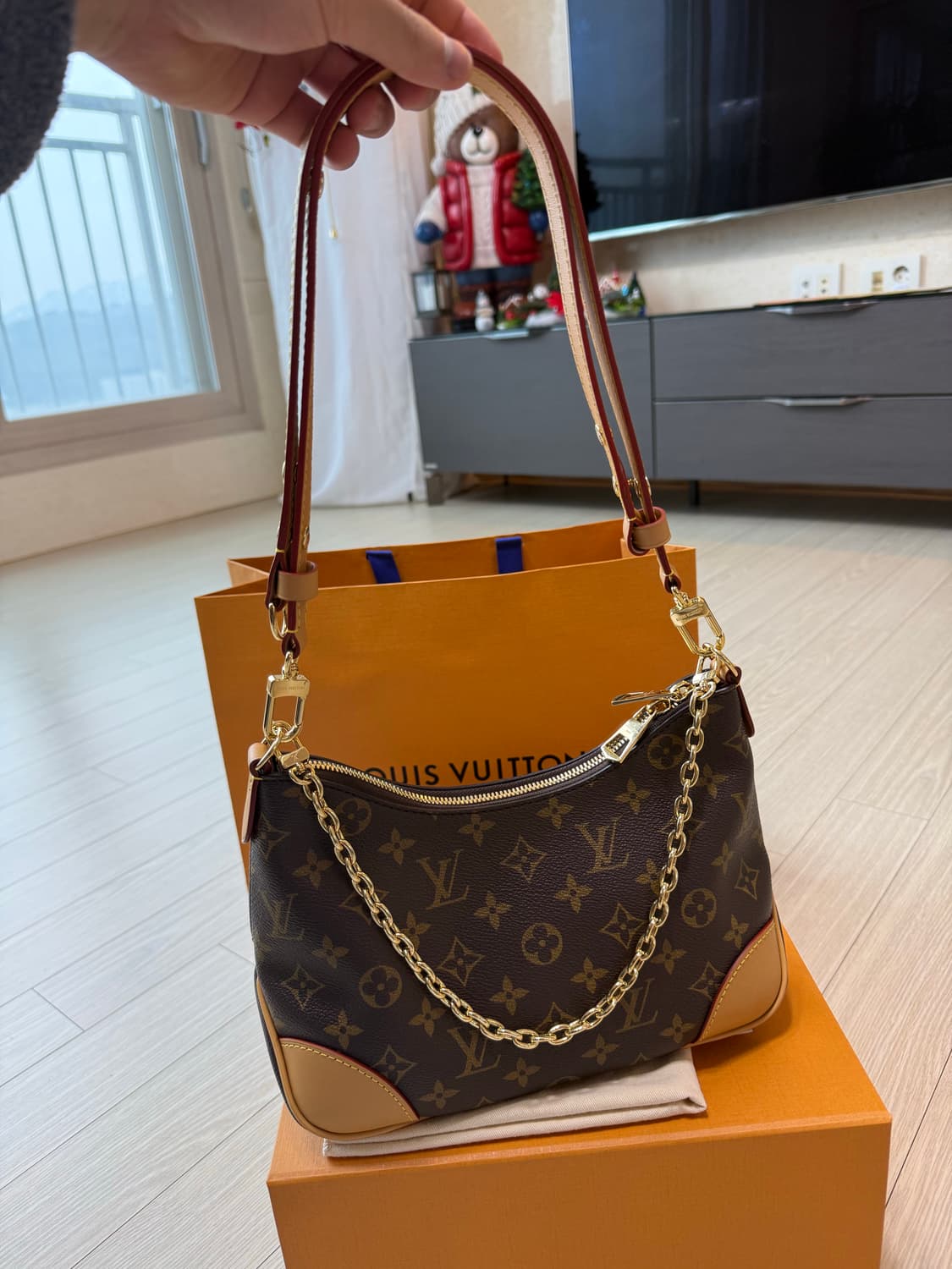 [ONE SIZE] 루이비통 모노그램 불로뉴 숄더백 상품이미지2