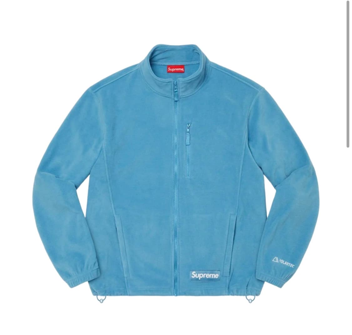 슈프림 폴라텍 집 자켓 더스티 틸 - 22FW 상품이미지1