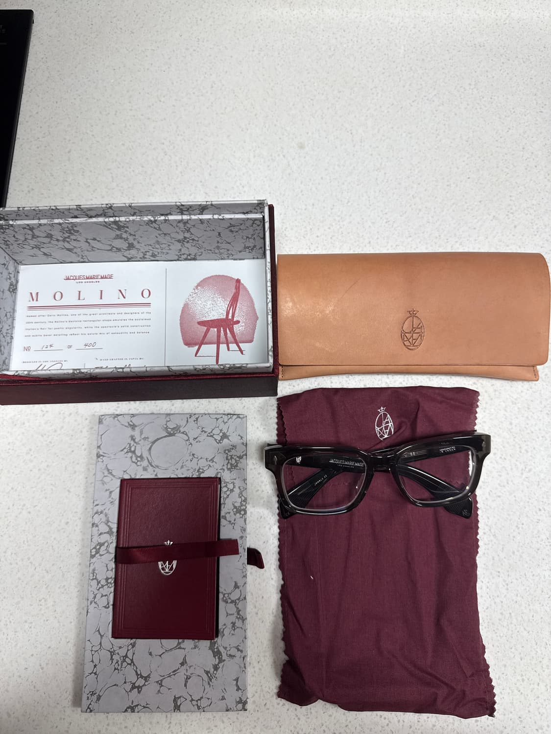 Jacques Marie Mage MOLINO 55 Argyle / Li 상품이미지8