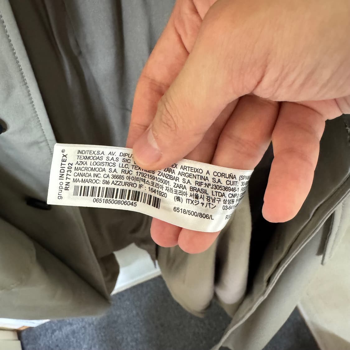 자라 스튜디오니콜슨 트렌치 맥코트 상품이미지3