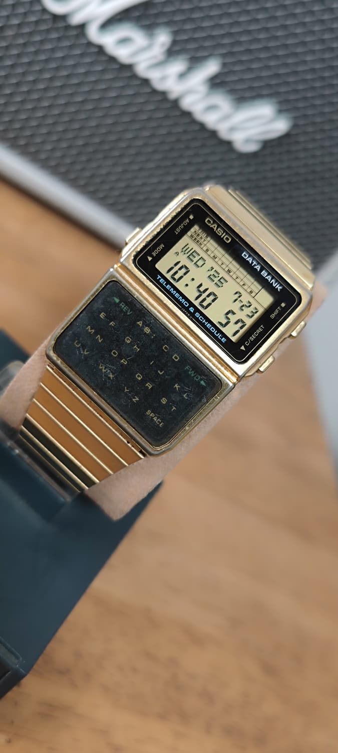 # CASIO 카시오 DBC-610 리얼빈티지 계산기 시계 급처 / 레어 상품이미지2