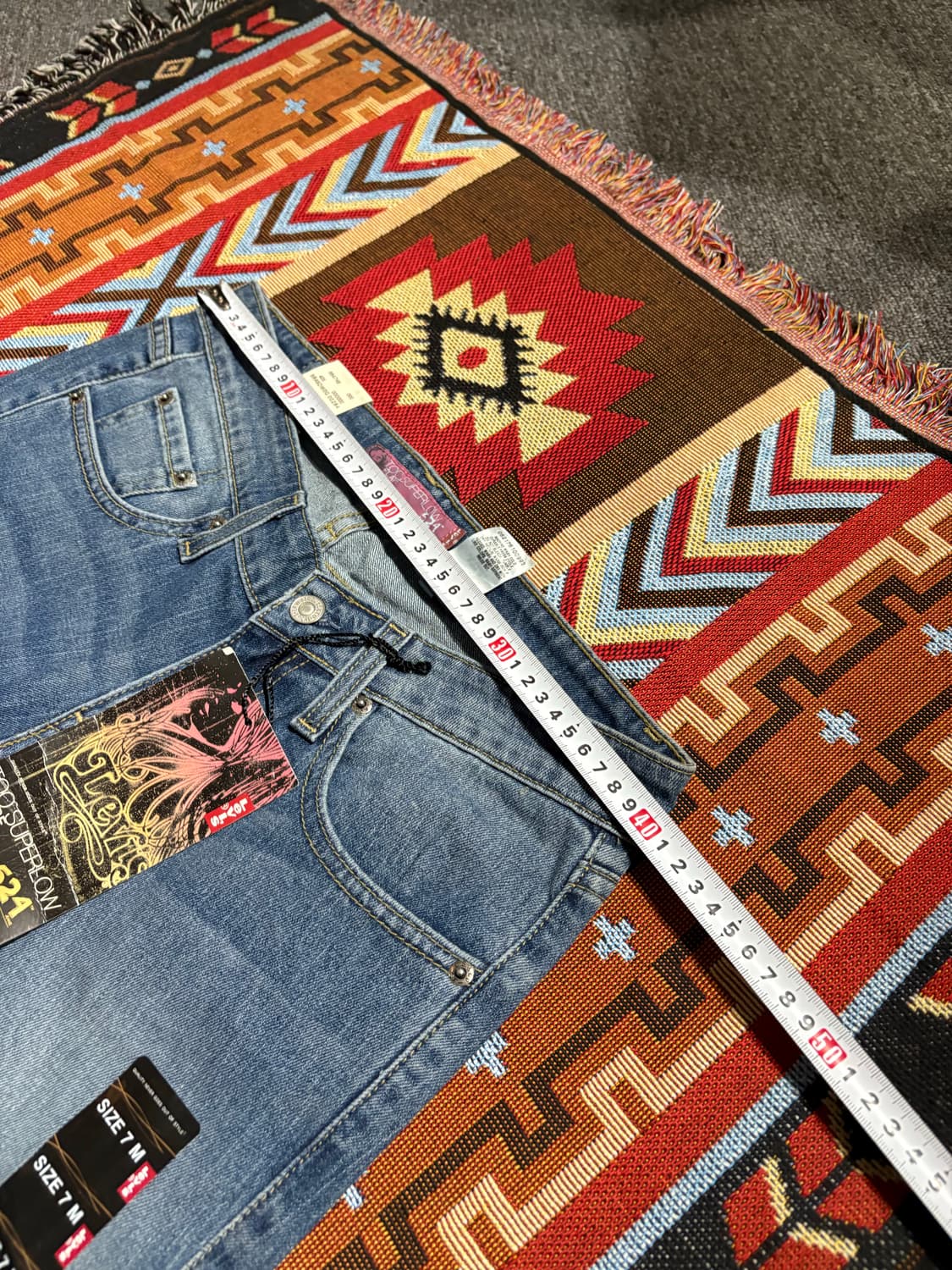 리바이스 수퍼로우 부츠컷 데님팬츠 새상품 상품이미지5