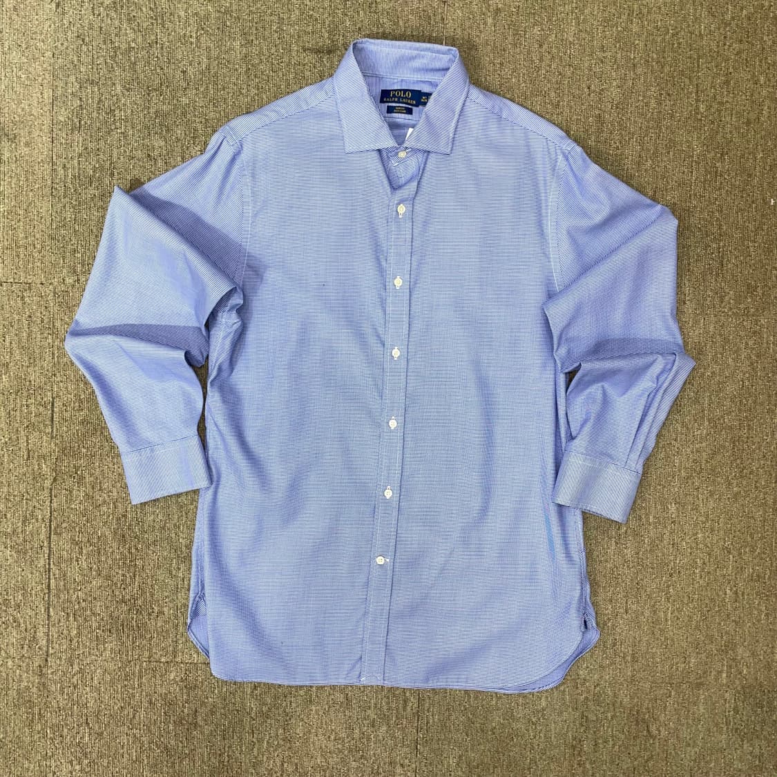 (XL) POLO 폴로 랄프로렌 슬림핏 체크 셔츠 상품이미지3
