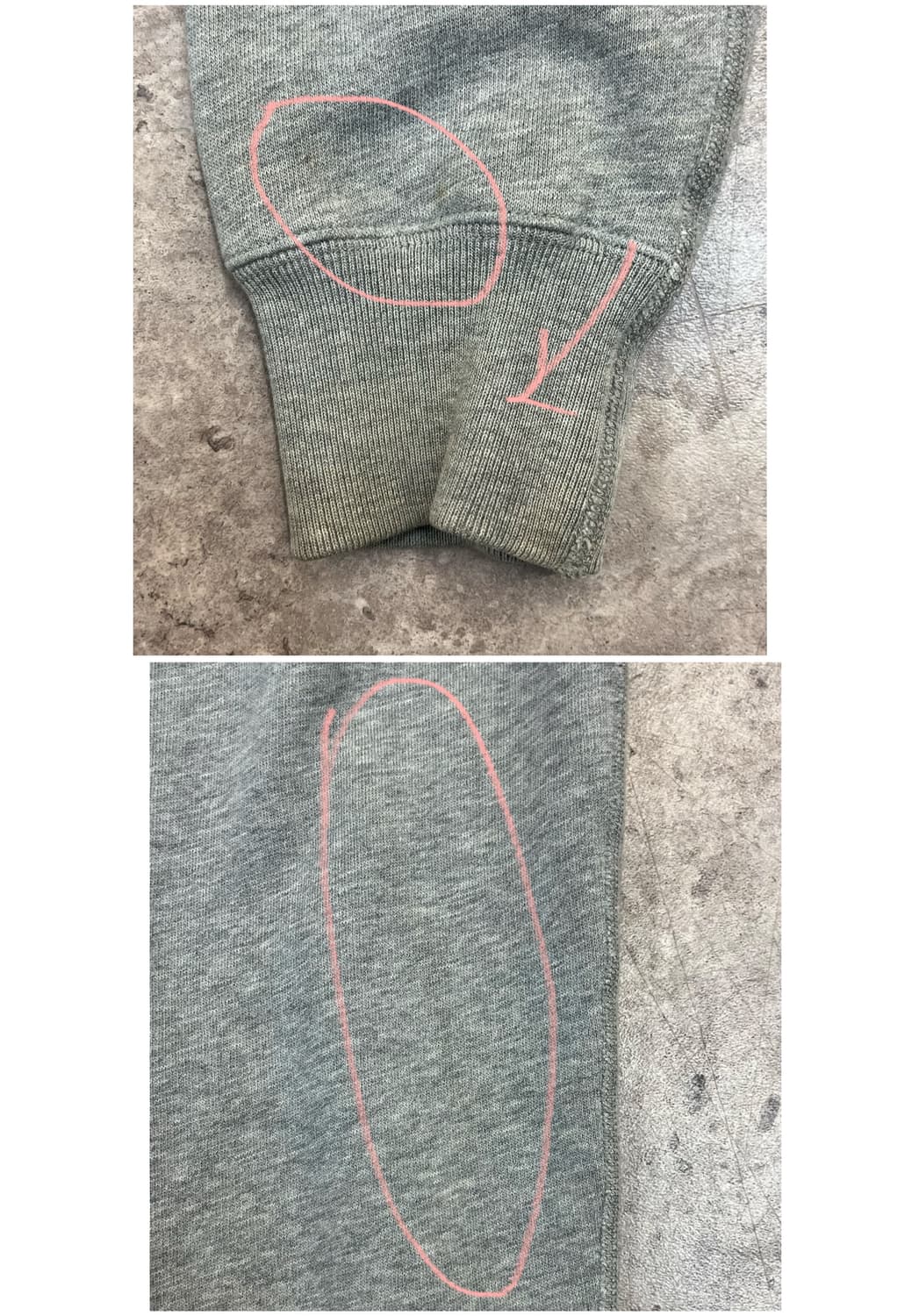 폴로 랄프로렌 기모 맨투맨 그레이 M #csz3558 상품이미지7