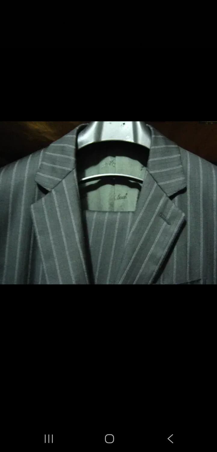 [판매] Belvest Suits 벨베스트 차콜그레이 수트 it50 상품이미지3