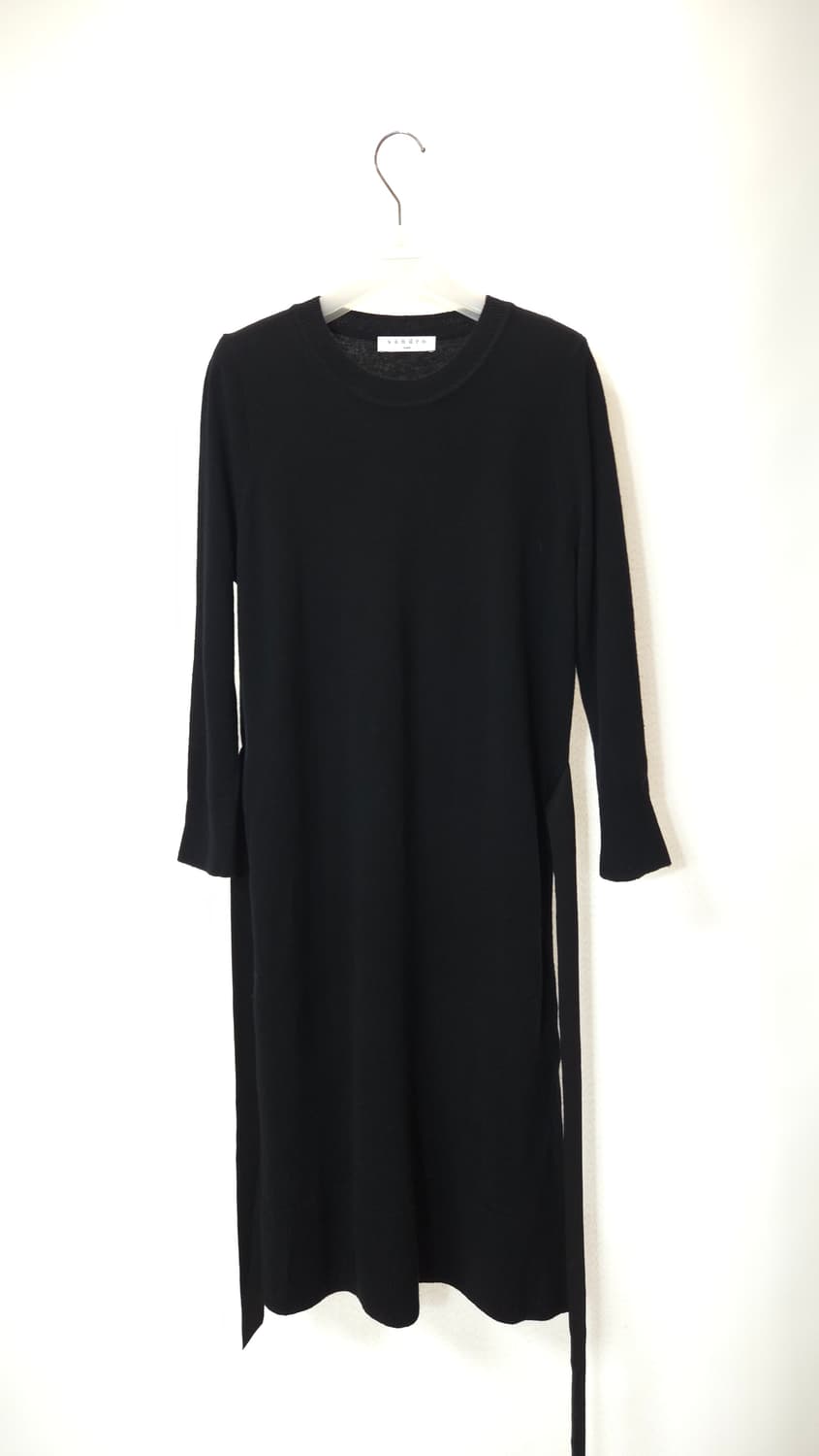 산드로 울 캐시미어 스트랩 니트 원피스 1사이즈 상품이미지1