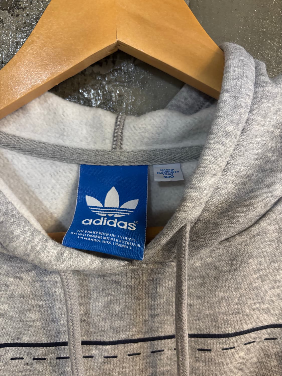 아디다스 오리지널 그래픽 후드티 L 상품이미지4