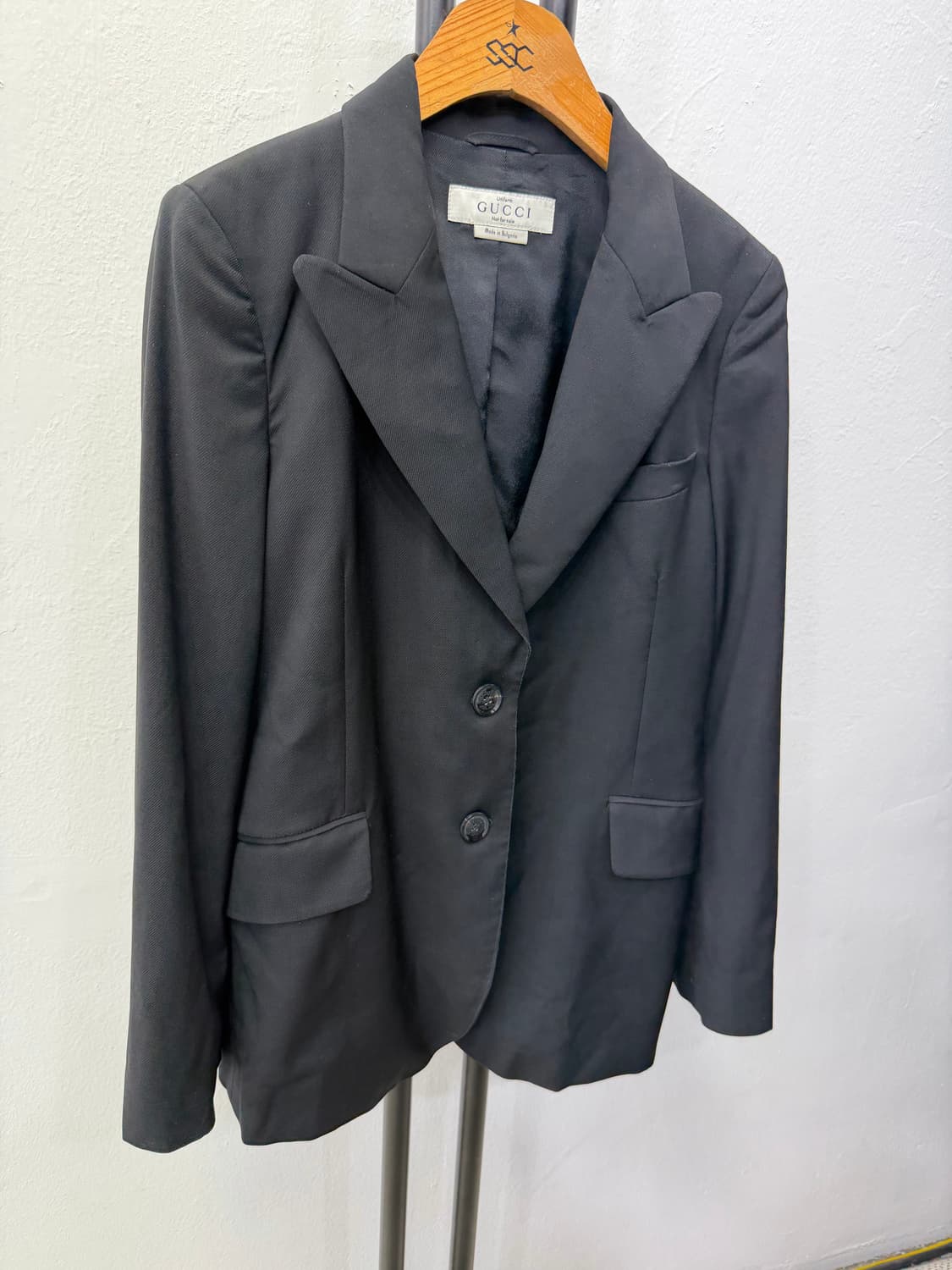 정품) 구찌 블랙 여성 자켓 42 상품이미지2