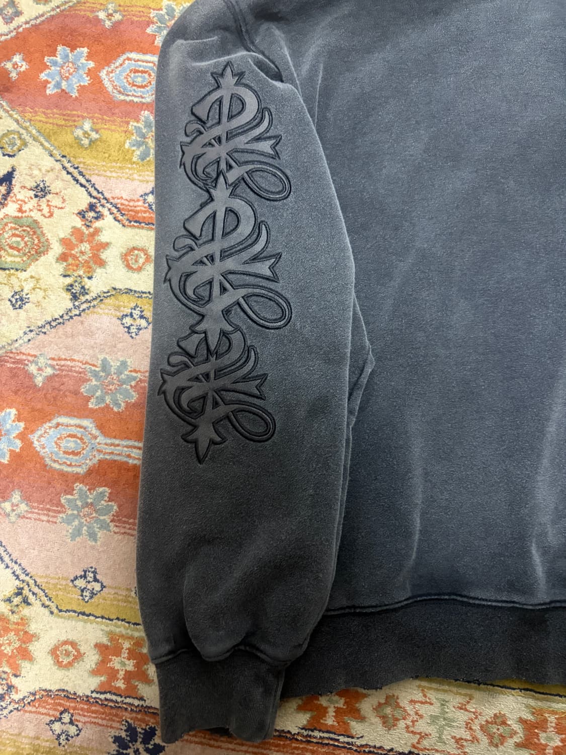 후드 집업damage Hooded zip-up 상품이미지5