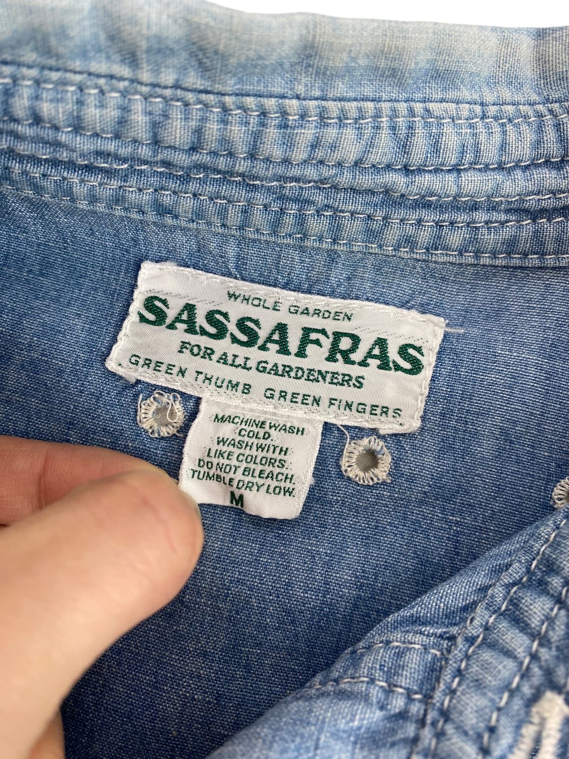 사사프라스 샴브레이 셔츠 상품이미지10