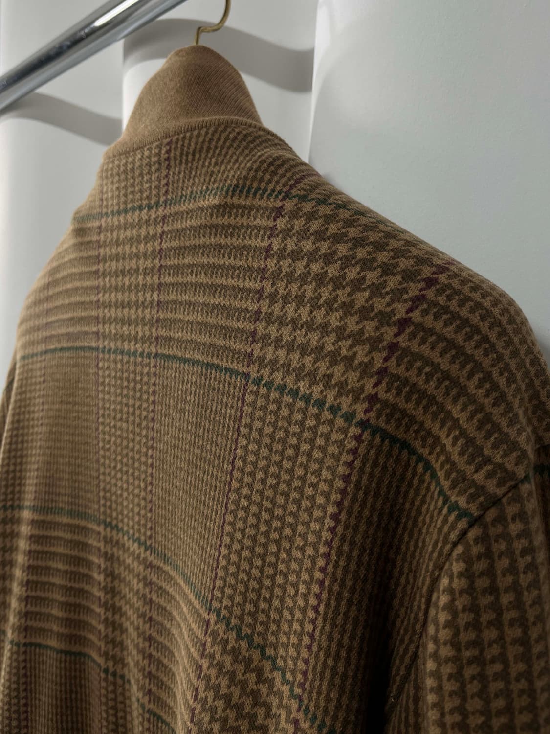 폴로 랄프로렌 글랜체크 A-2 에비에이터 플라이트 봄버 자켓 상품이미지7