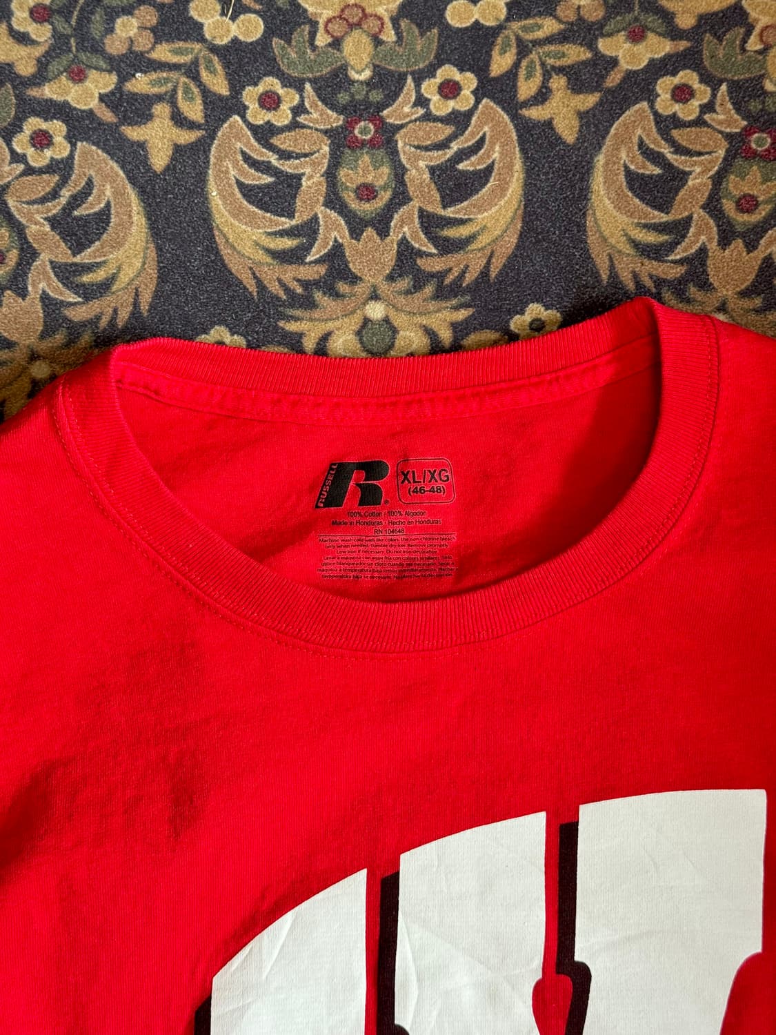 00s 러셀 위스콘신 배저스 빈티지 티셔츠 상품이미지3