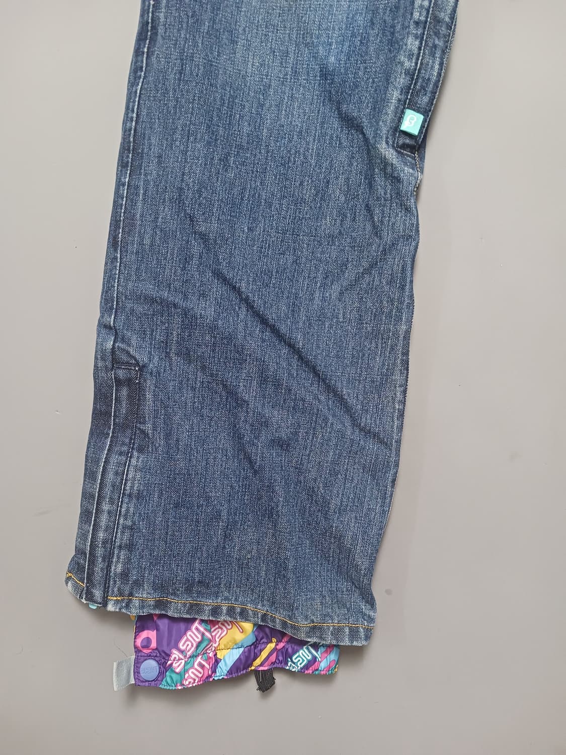 [M] 블렌트 마블 레이어드 데님 팬츠 보드복 스키복 상품이미지3