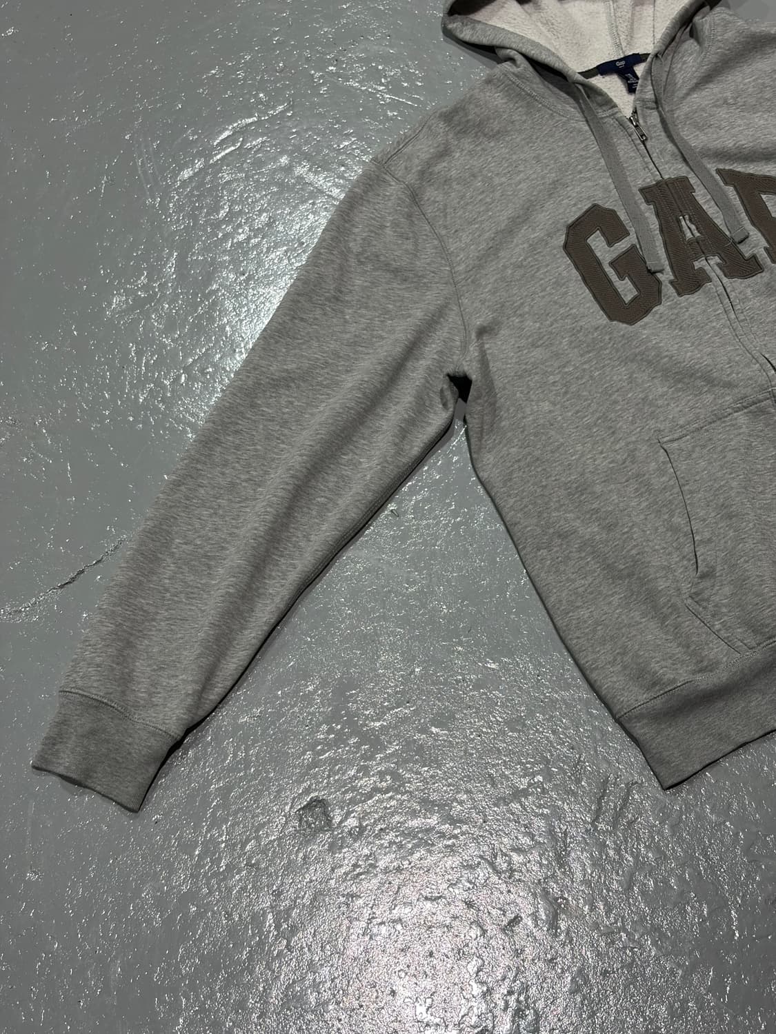 갭(Gap) 그레이 후드 집업 상품이미지2