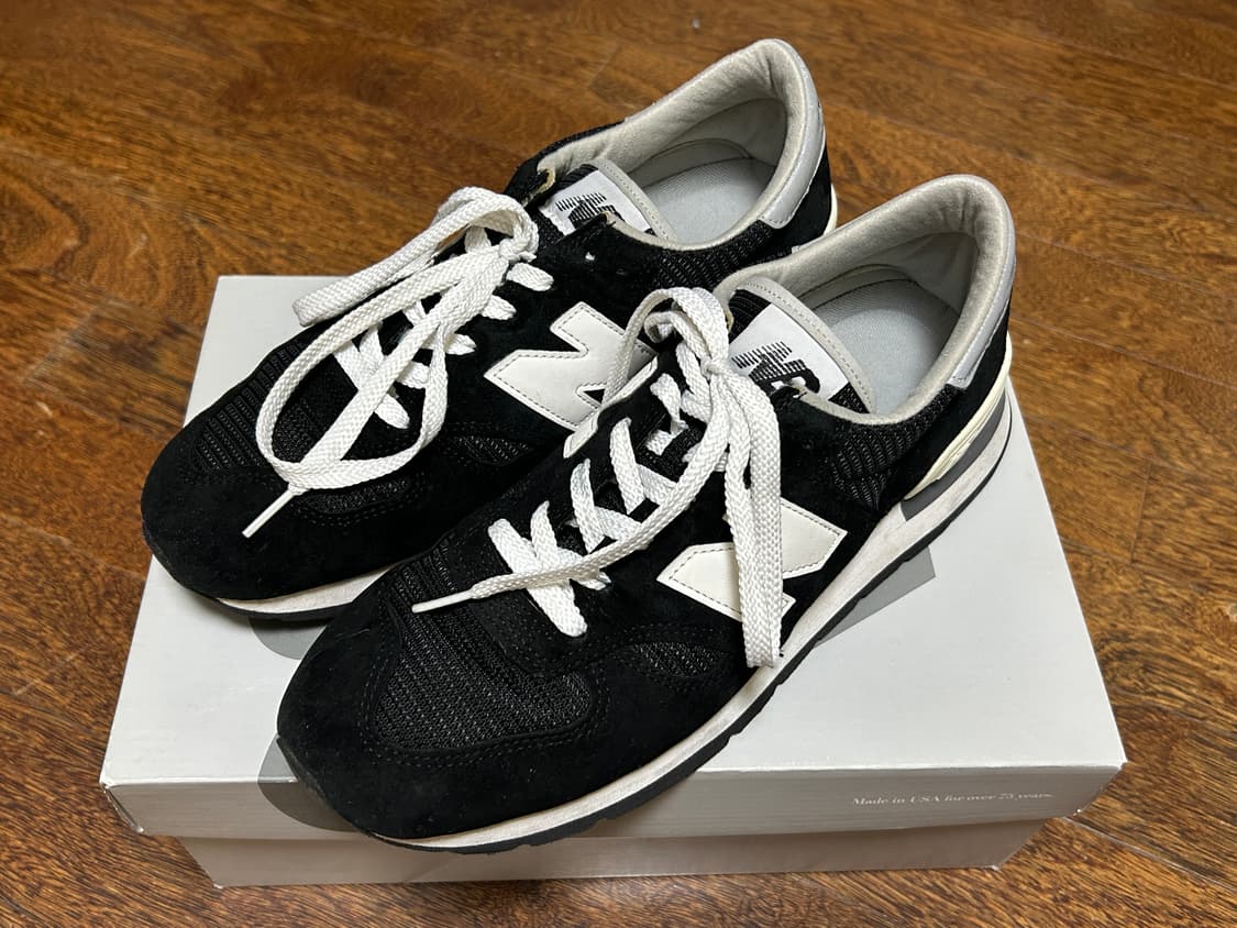 뉴발란스 990v1 블랙 285 상품이미지1