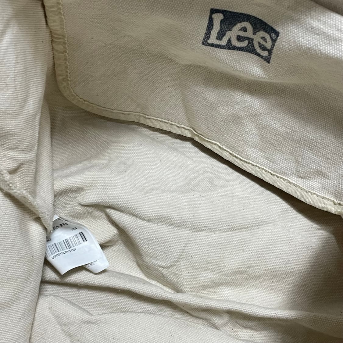 Lee 리 캔버스 토트백 겸 숄더백 상품이미지2