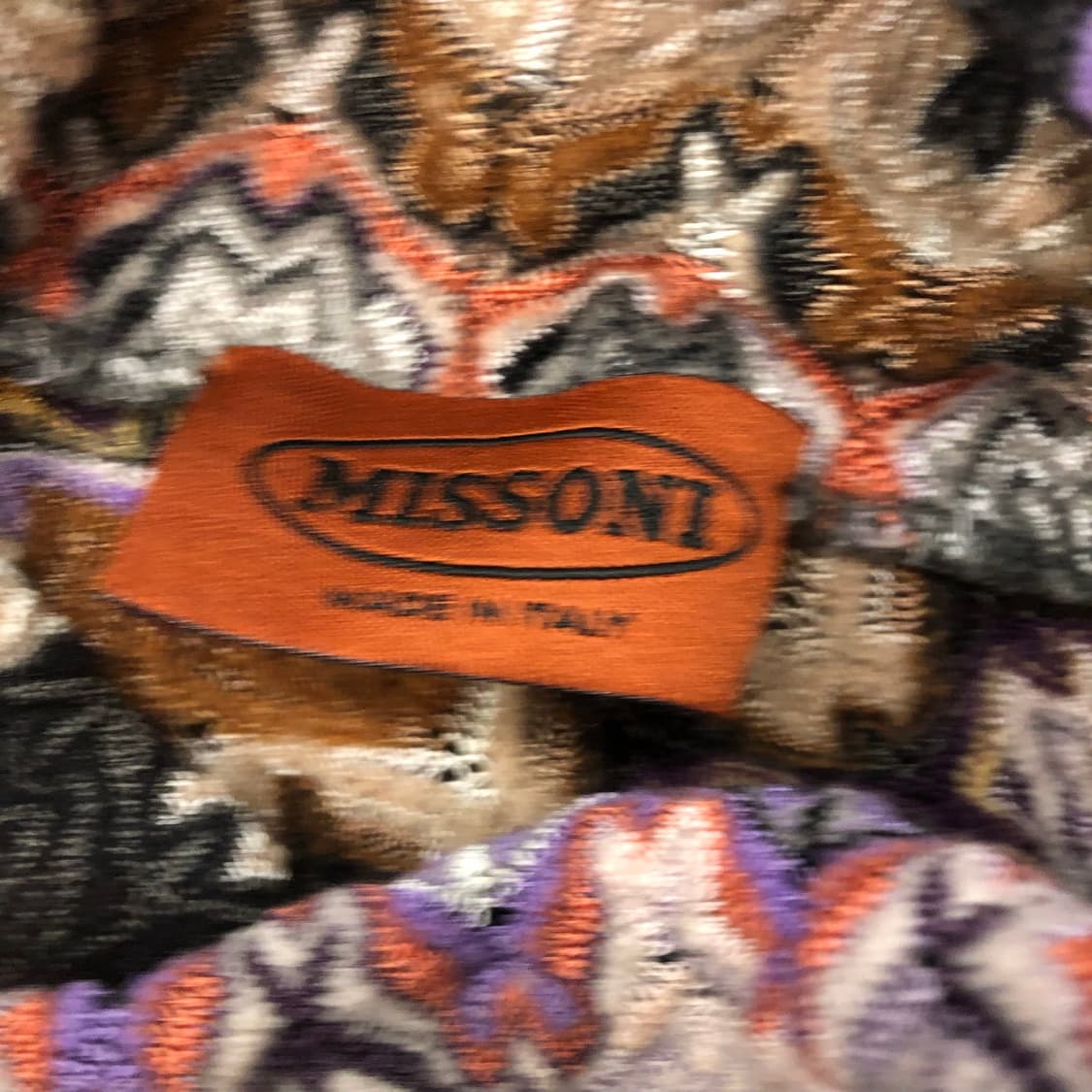 44 미쏘니 멀티컬러 패턴 폴라 니트 상품이미지5