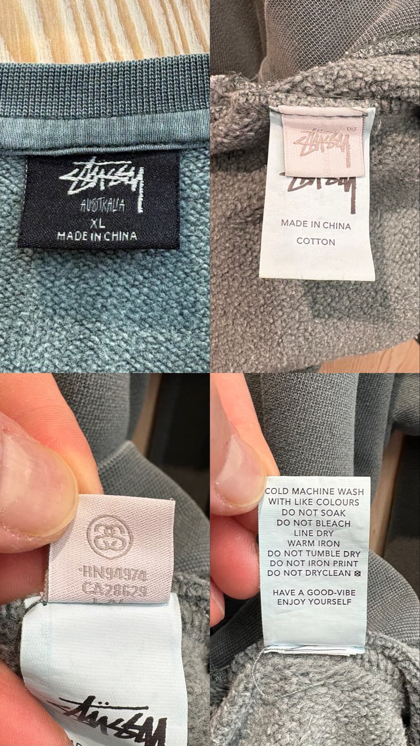 스투시 크라운 오스트레일리아 맨투맨 상품이미지10