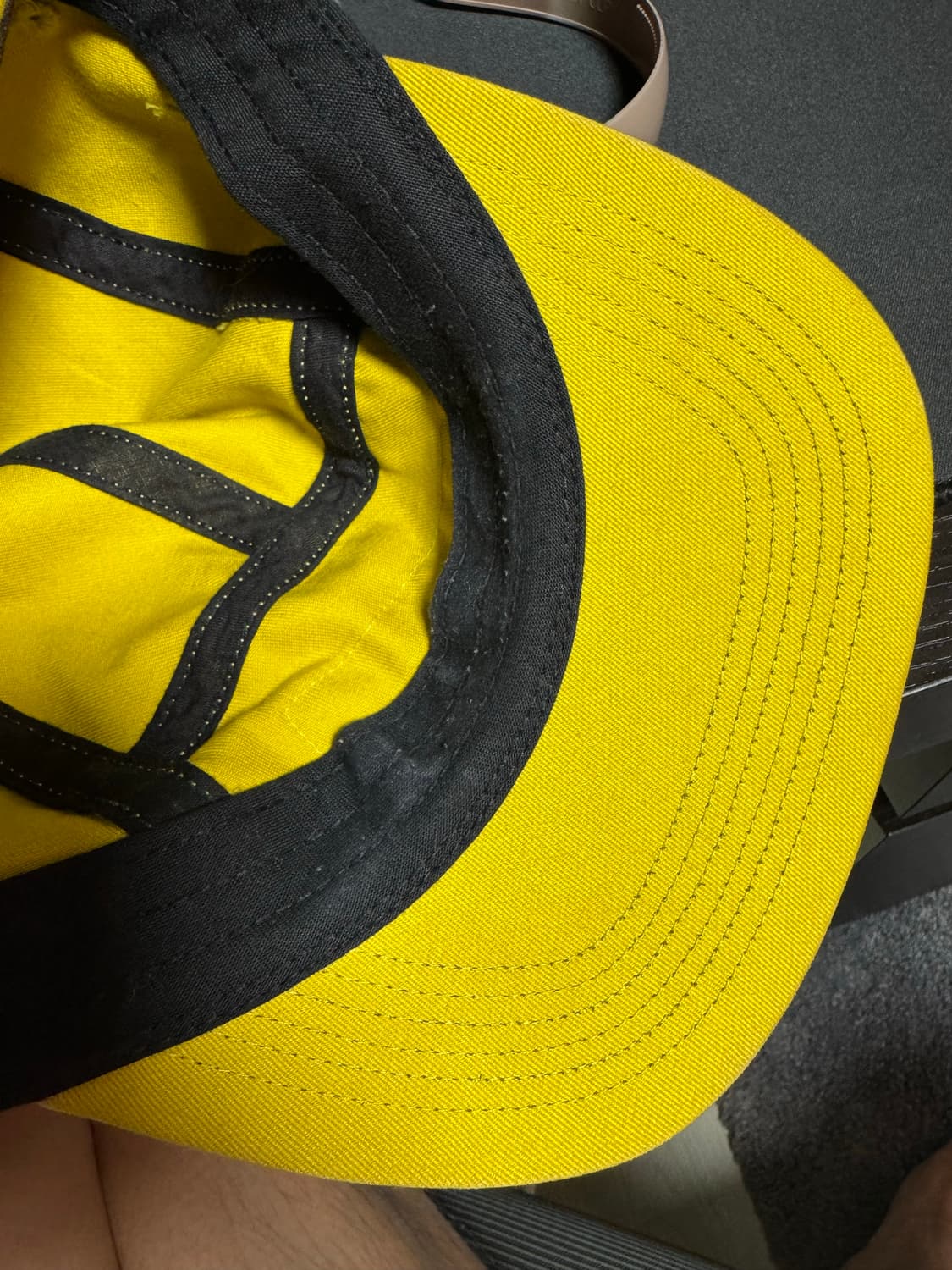 슈프림 옐로 캡프캡 모자 상품이미지3