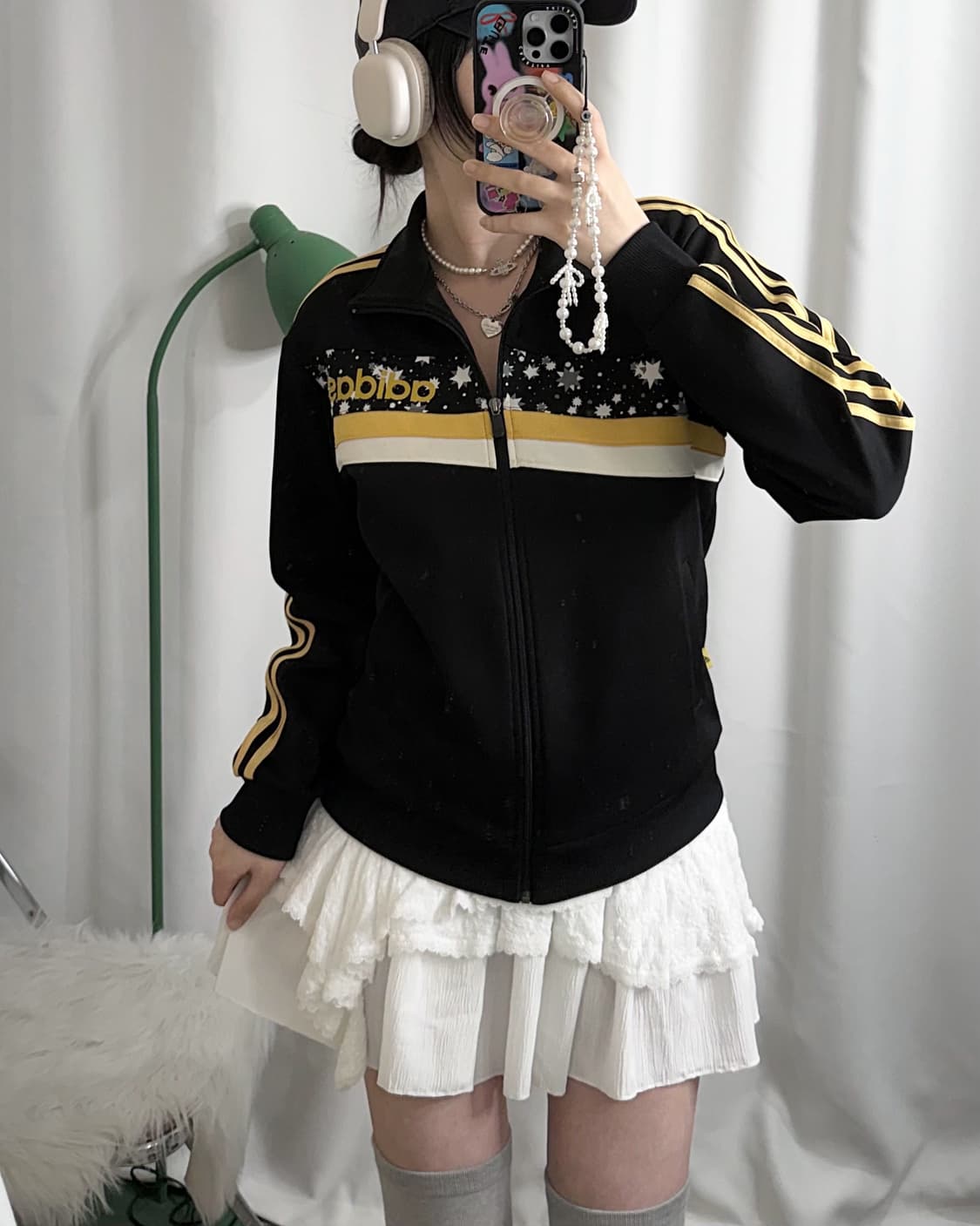 아디다스 블랙 & 옐로우 스타 져지 상품이미지4