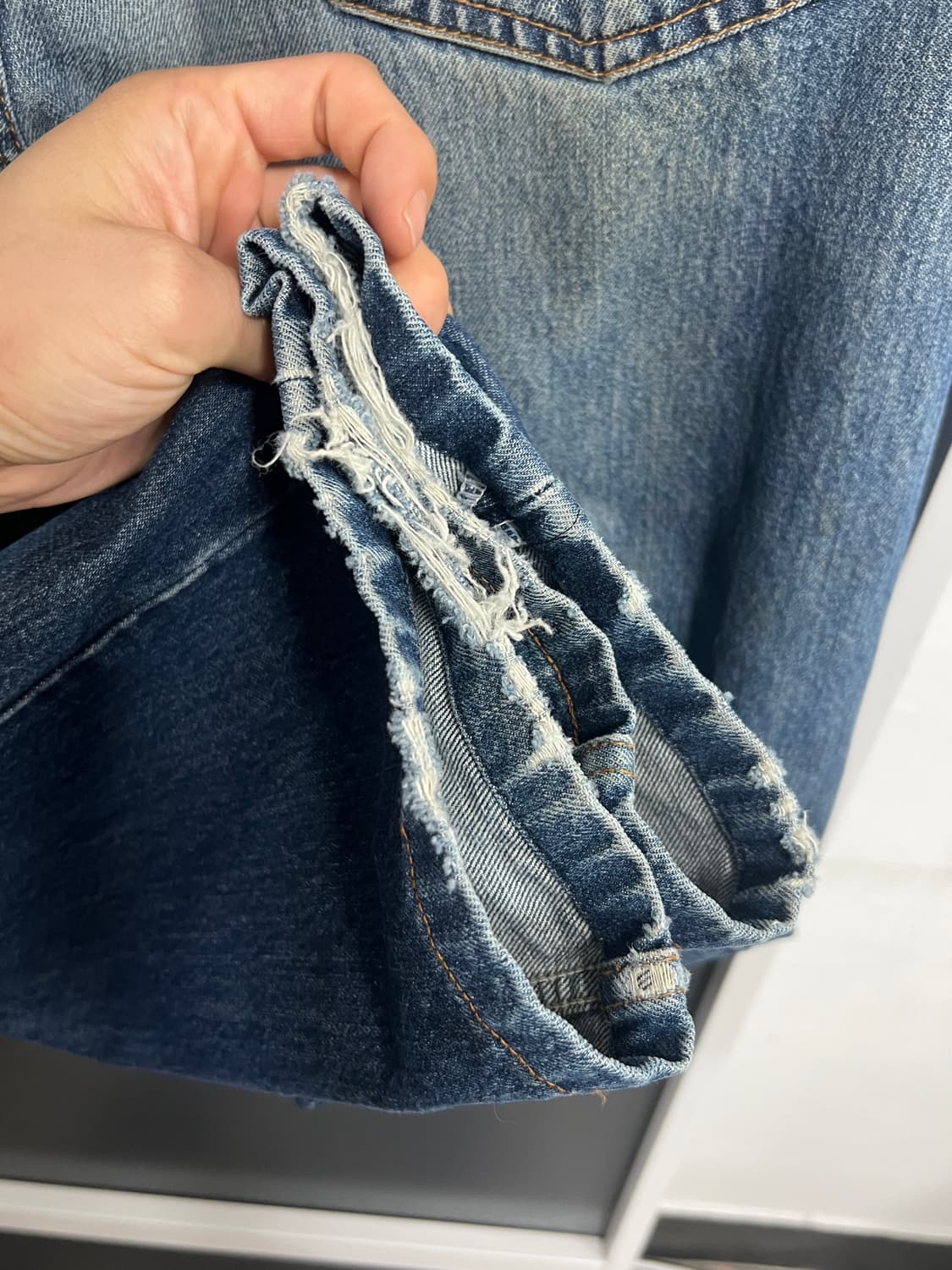 90s USA Levis 리바이스 501 스트레이트 데님 팬츠 상품이미지4