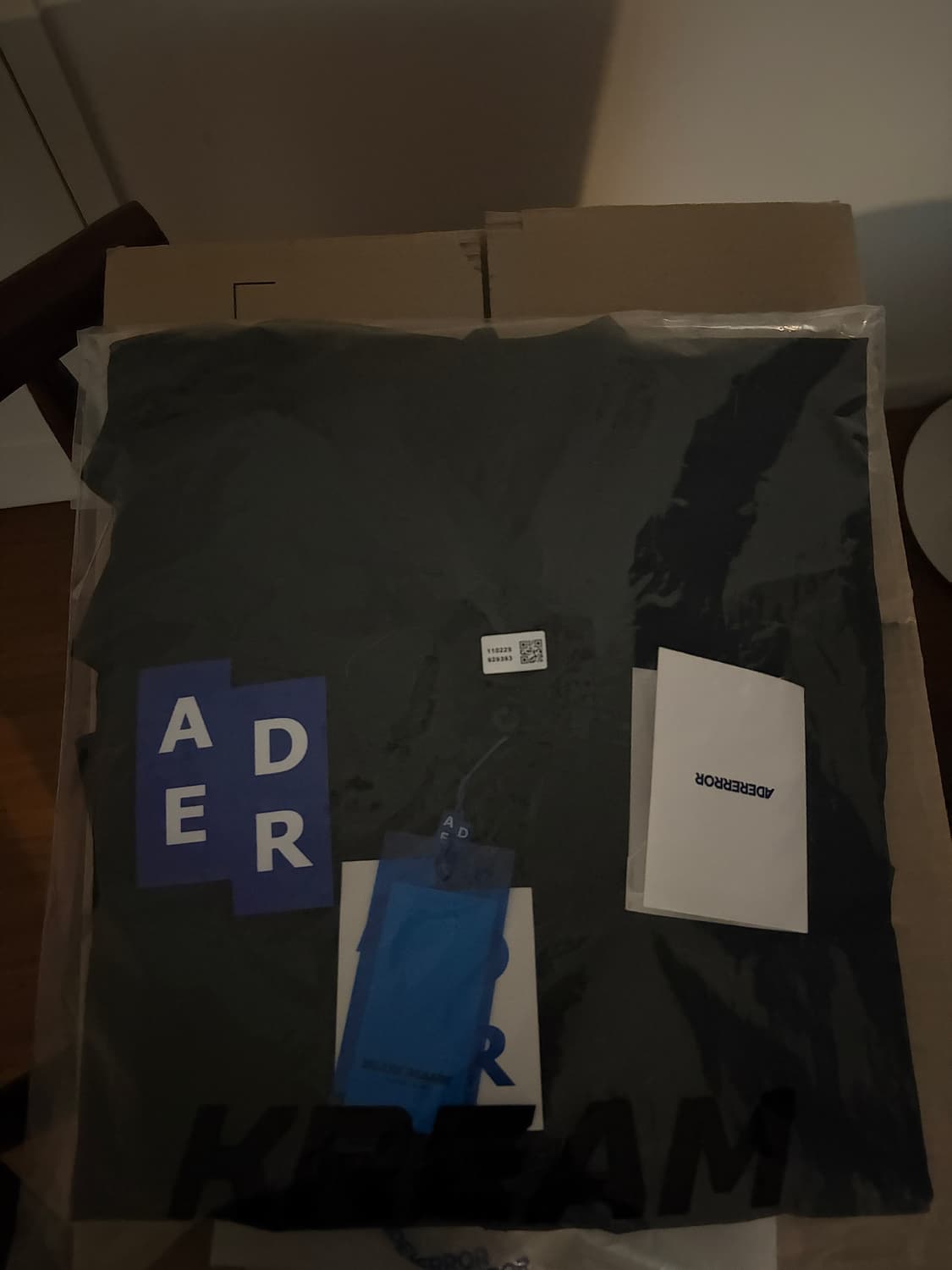 아더에러 셔츠 블랙 XL 상품이미지8