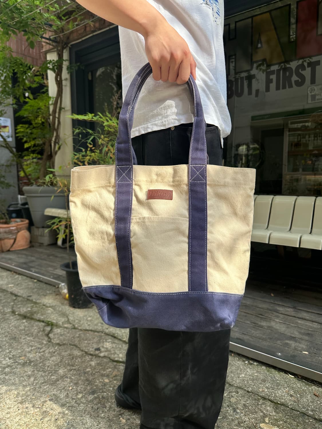 Nikon logo cotton tote bag 상품이미지2