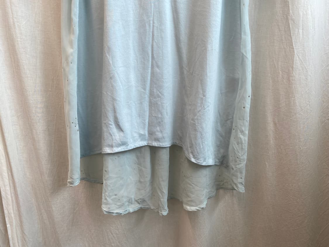 AS KNOW AS 백시스루 반팔티셔츠(M-L) 상품이미지4