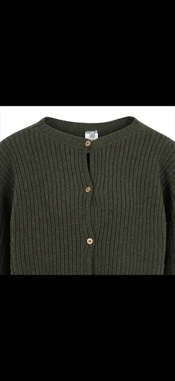 Baserange 베이스레인지 우먼 메아 가디건 포레 M 상품이미지2