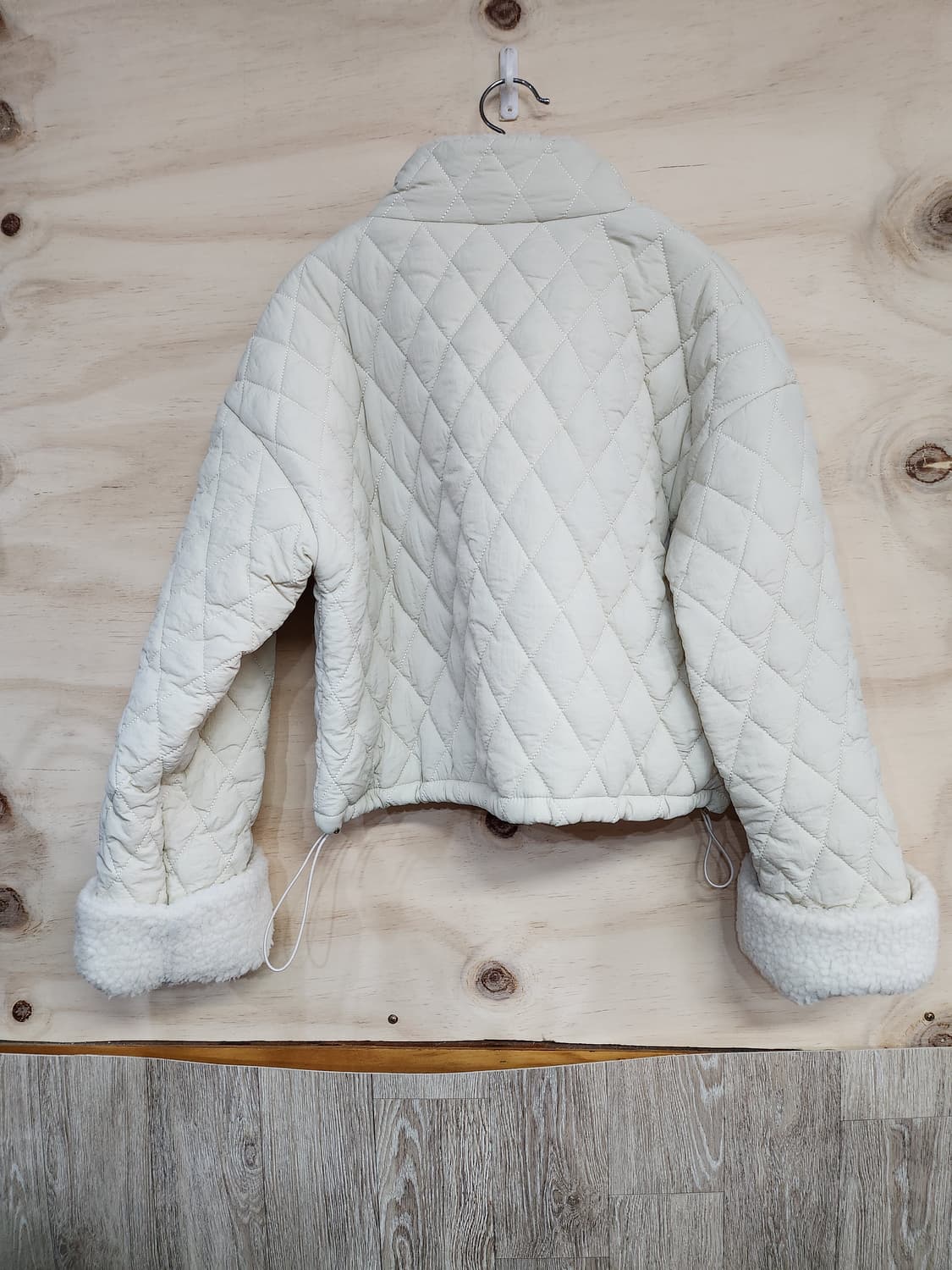 375) 르피타 양털포인트 퀼팅 자켓 상품이미지5