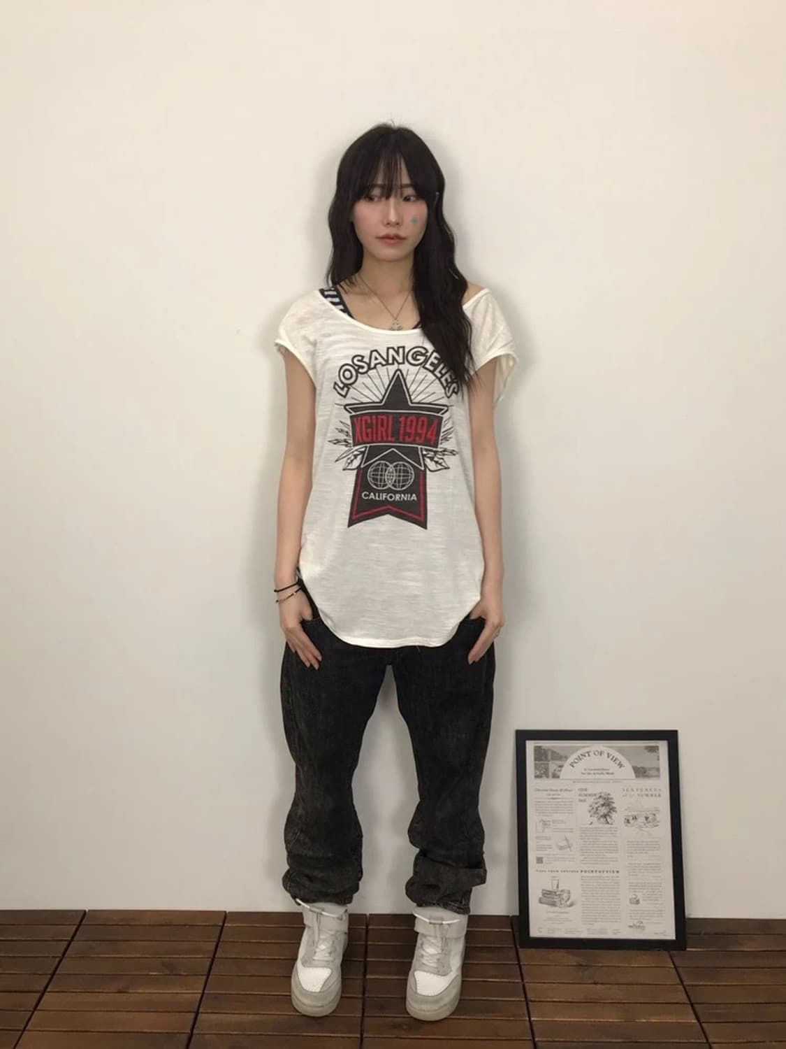 X-girl LA 1994 Graphic Sleeveless Tee 상품이미지2