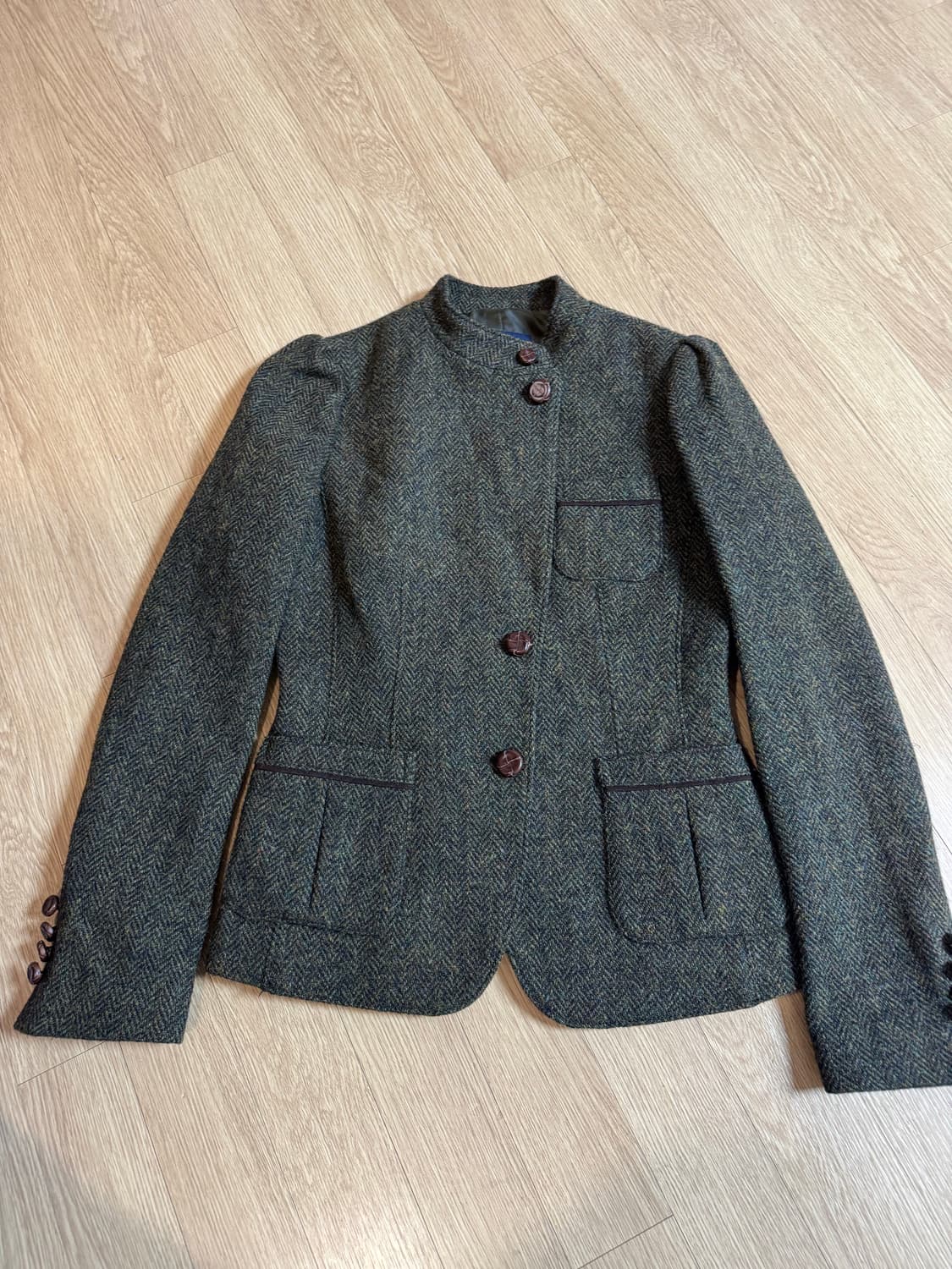 Hazzys 헤지스 레이디스 해리스트위드 자켓 상품이미지1