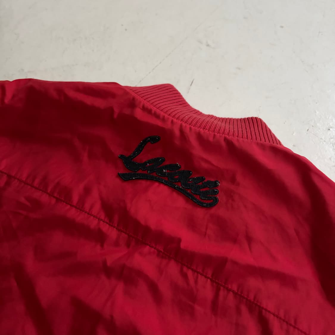 90s 라코스테 빈티지 리버시블 집업 자켓 M 상품이미지10