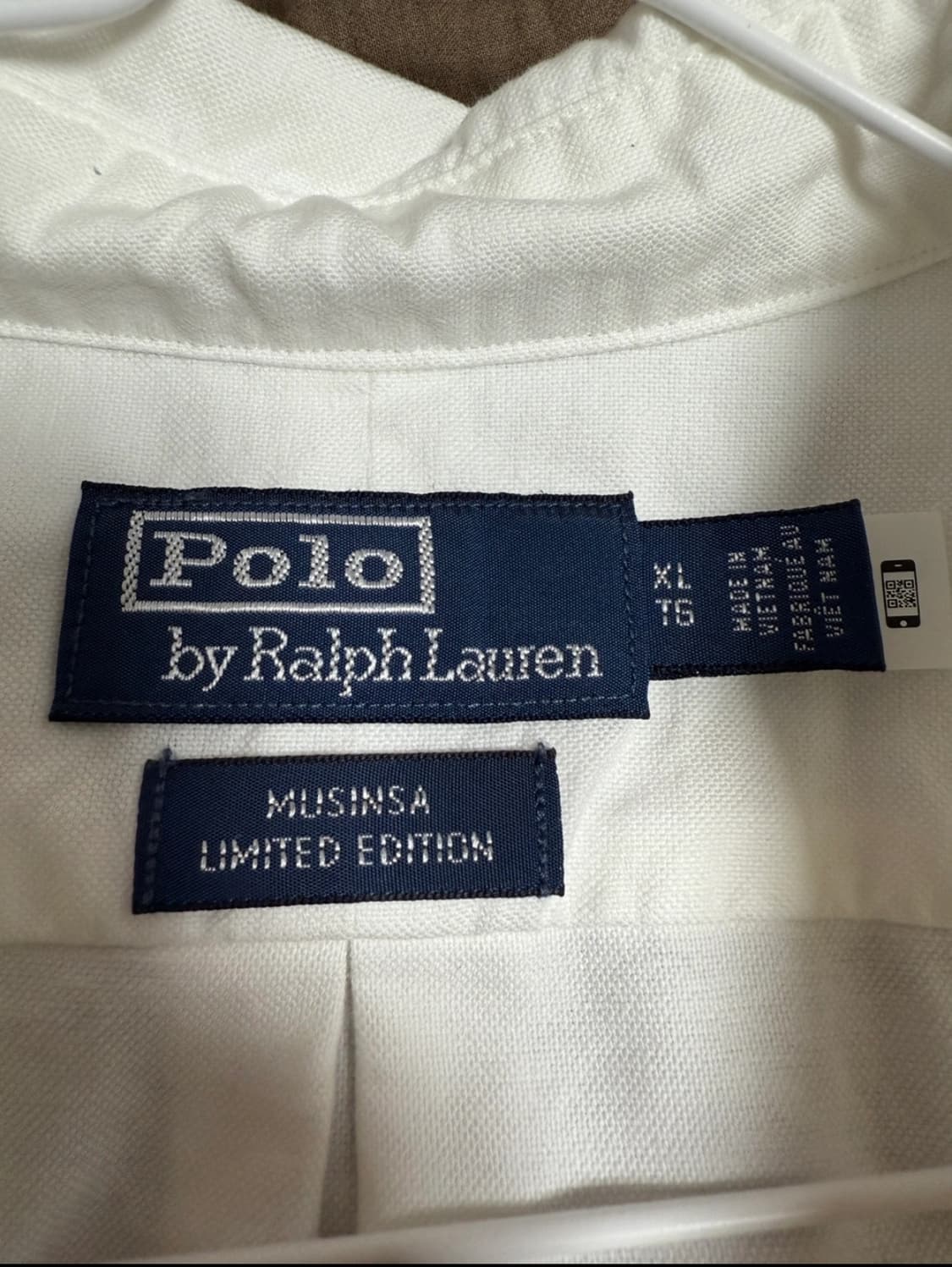 폴로 랄프로렌 옥스포드 셔츠 XL 상품이미지3