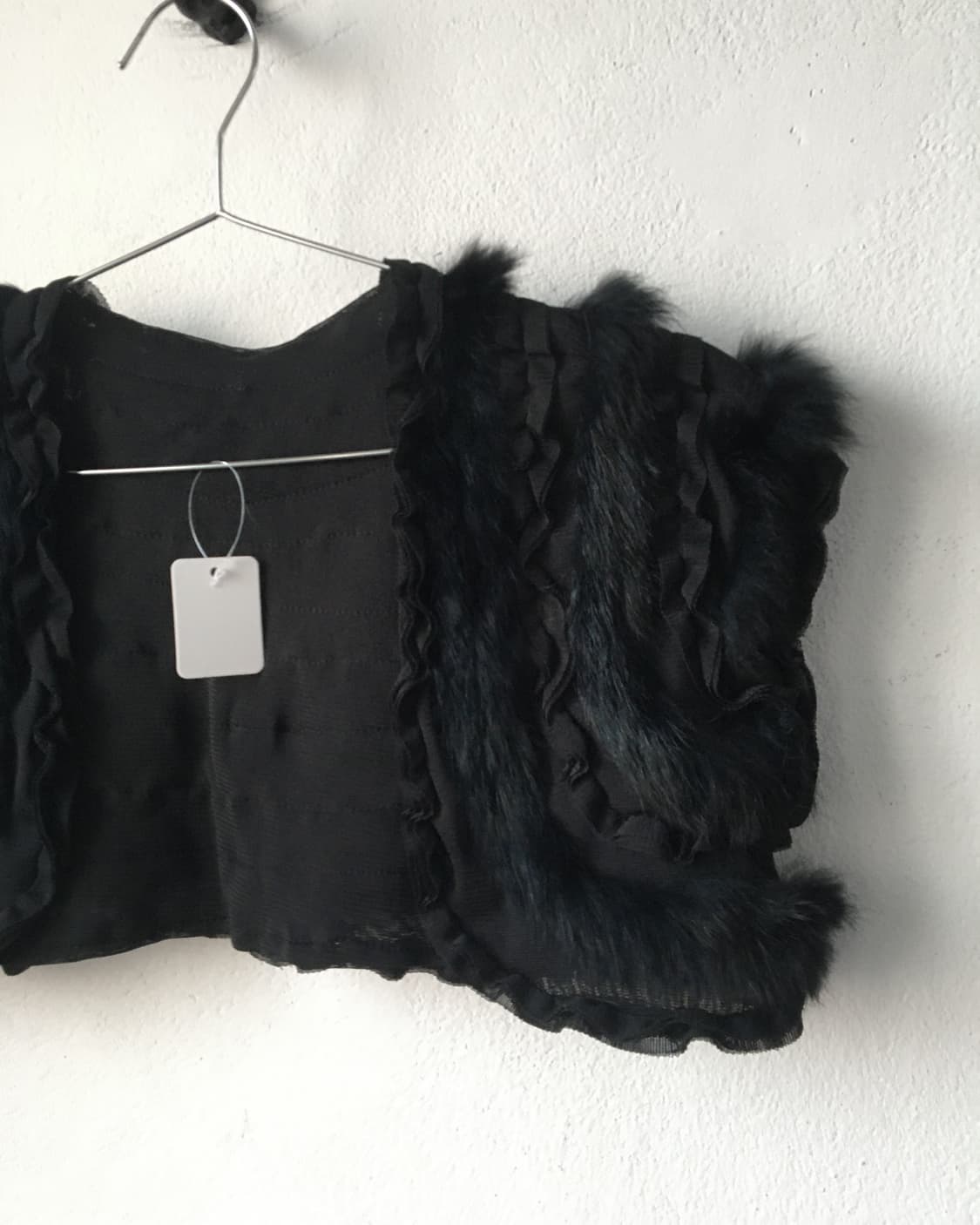 Fur trimming bolero 상품이미지3