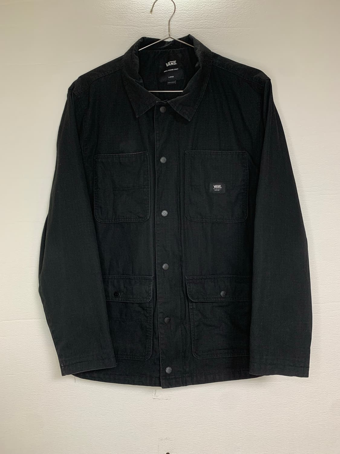 반스 드릴 초어 코트 블랙 L 상품이미지1