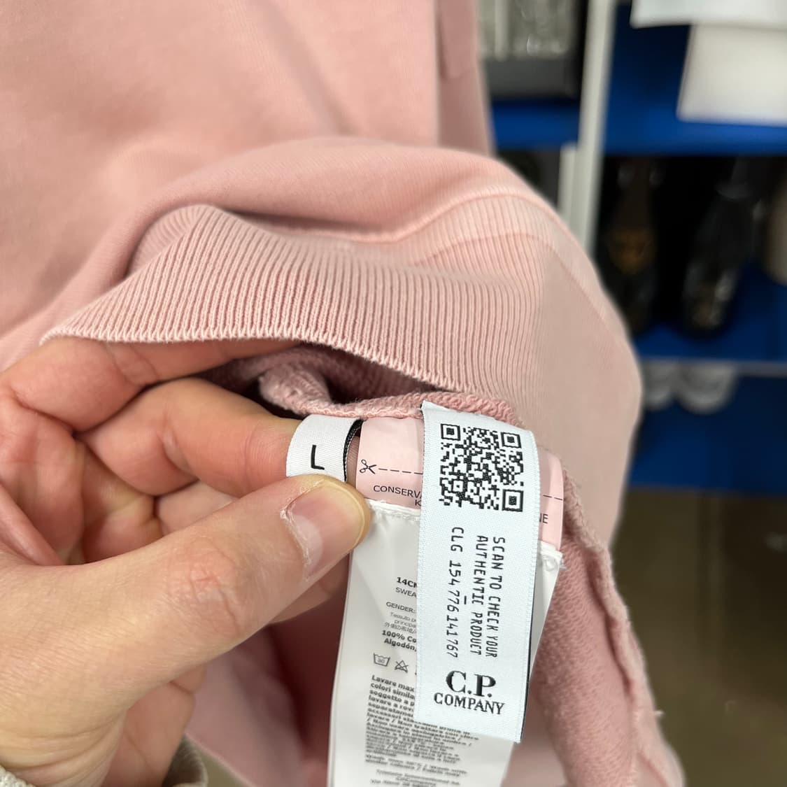 Cp컴퍼니 렌즈와펜 맨투맨 L 상품이미지5