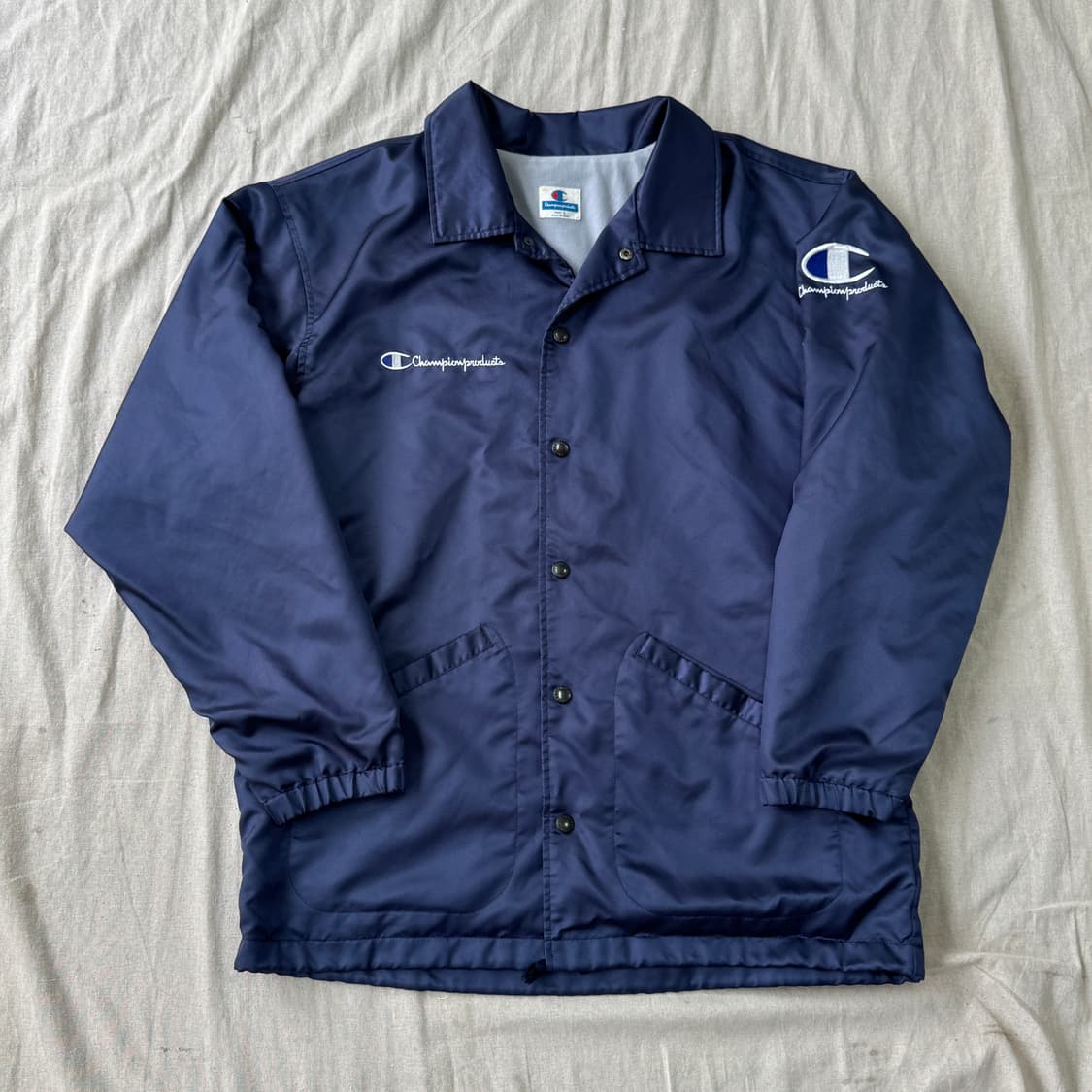 챔피온 90s 재팬 빈티지 자수 코치자켓 L 상품이미지1