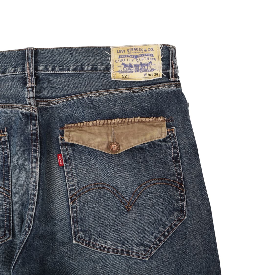 리바이스 523 스트레이트 데님팬츠 상품이미지3
