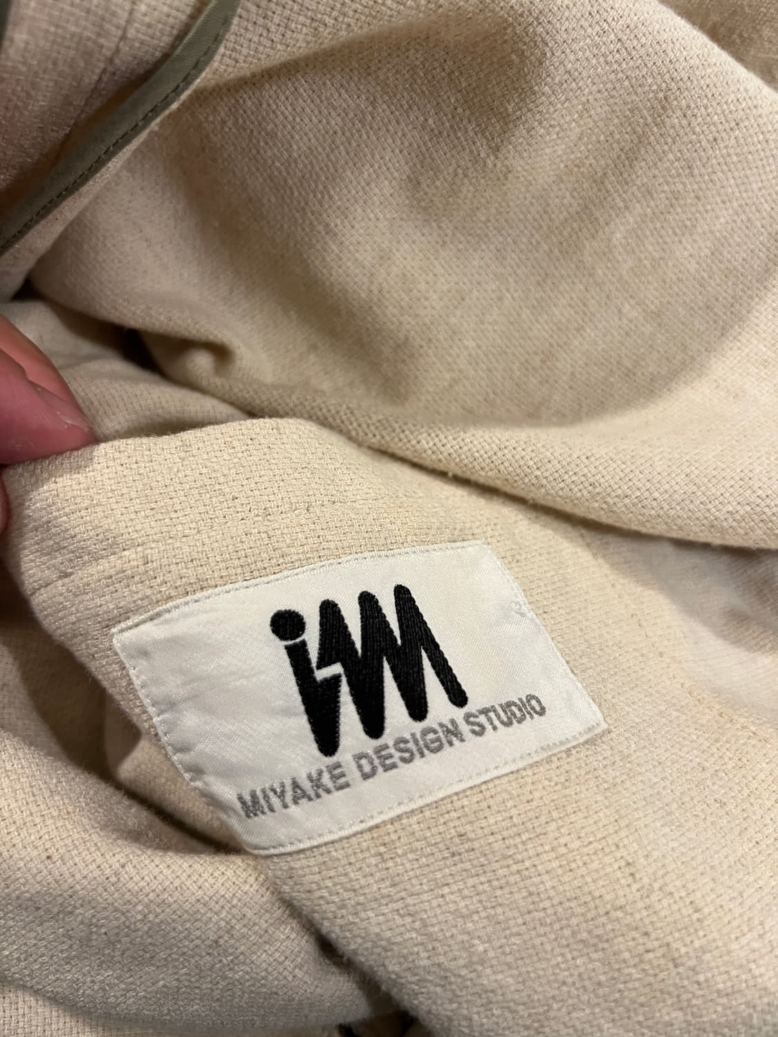 [100] 이세이 미야케 린넨 자켓 빈티지 상품이미지4