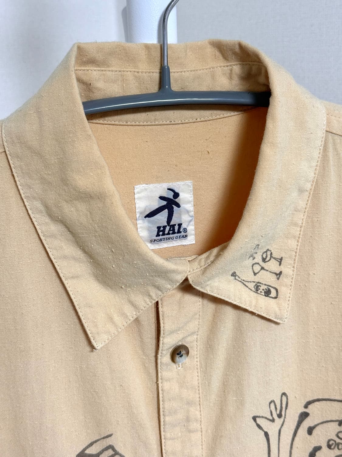 이세이미야케 하이 스포팅 기어 프린팅 셔츠 M 상품이미지2