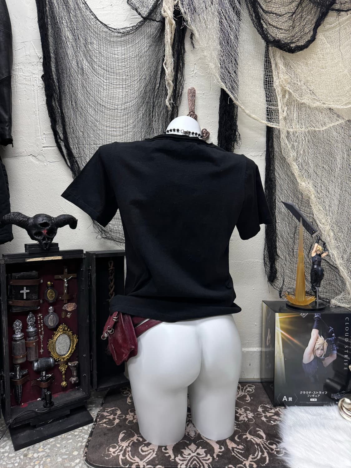 Ozz croce 00s cubic skull top 상품이미지6