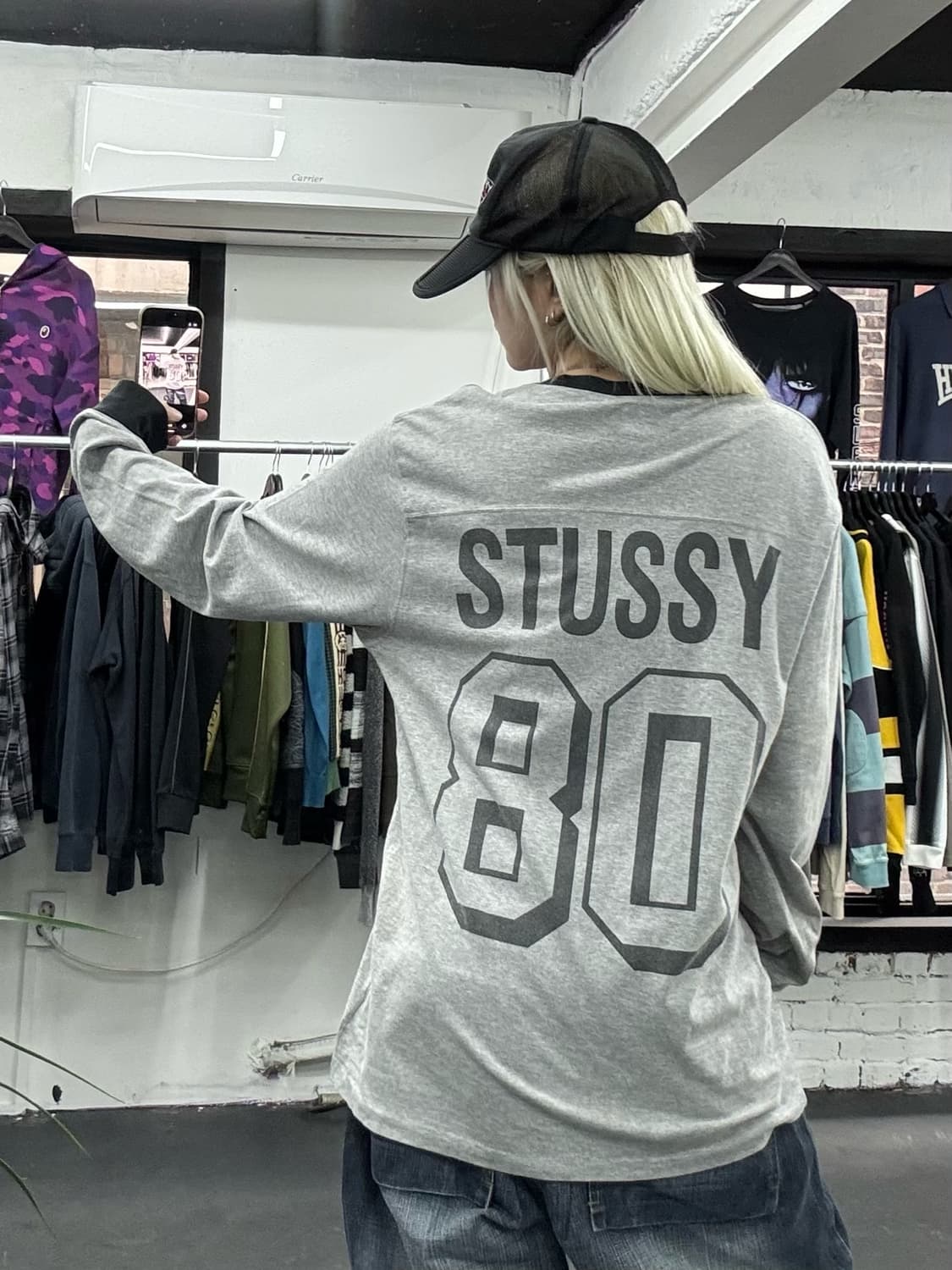 올드 스투시 롱슬리브 상품이미지5